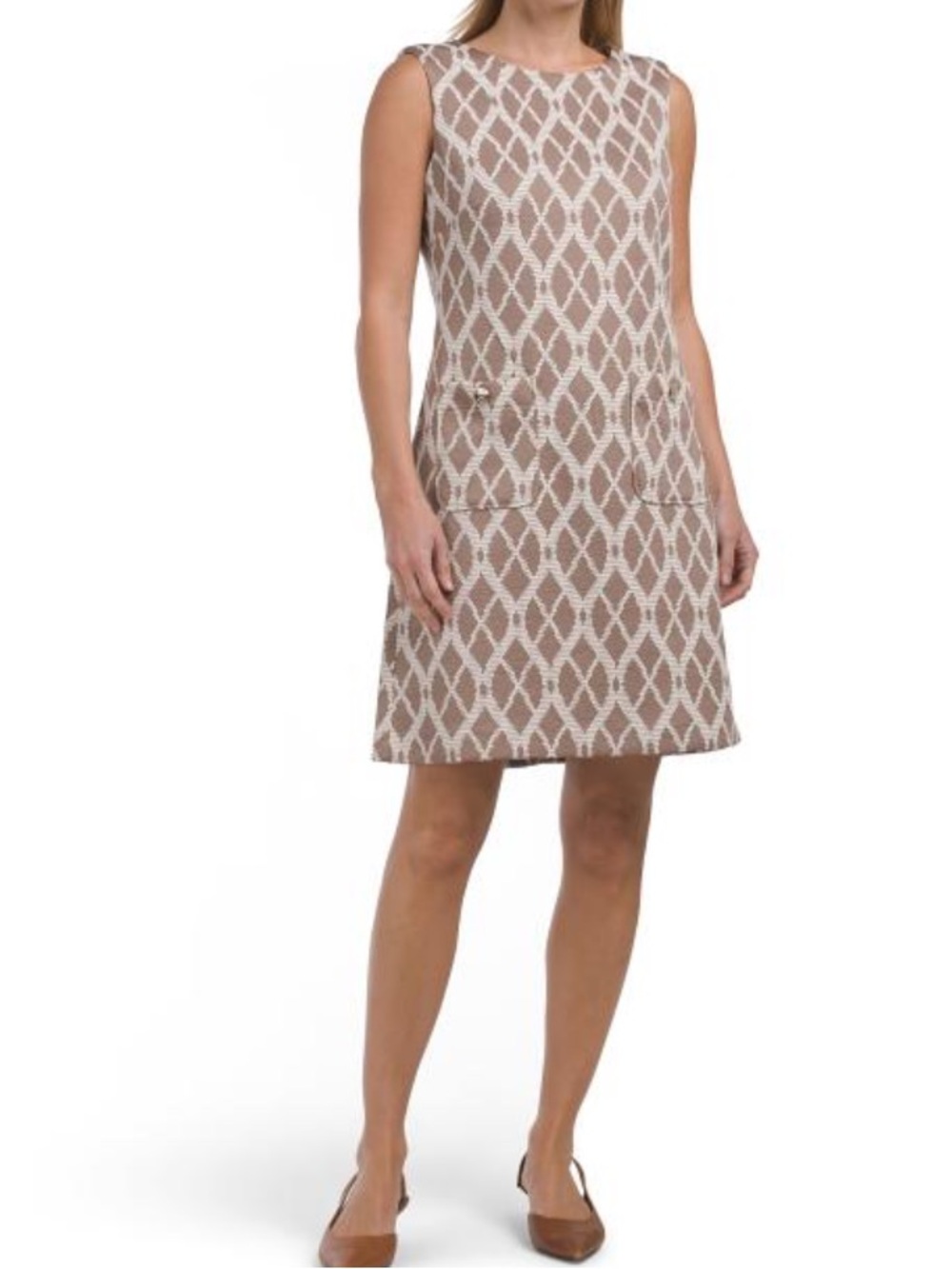 TOMMY HILFIGER knit novelty mini dress